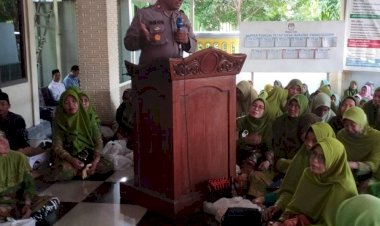 Kapolsek-Balongbendo-Ajak-Masyarakat-Guyub-Rukun-dan-Waspada-menjelang-Pemilu-2024